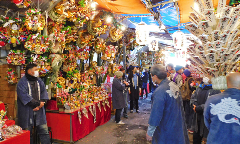 花園神社例大祭2026 神輿ルートと交通規制を踏まえた屋台の回り方の公式画像